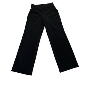 Athleta Nolita black wide leg jogger size 2